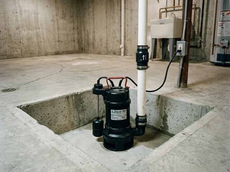 Sump Pump Installation Plumber in Rock Falls, IL
